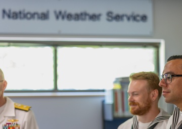 SGOT Sailors Visit National Weather Center During Duluth Navy Week