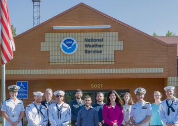 Sailors Visit Weather Center During Duluth Navy Week