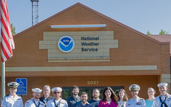Sailors Visit Weather Center During Duluth Navy Week