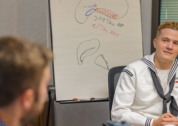 Sailors Visit Weather Center During Duluth Navy Week