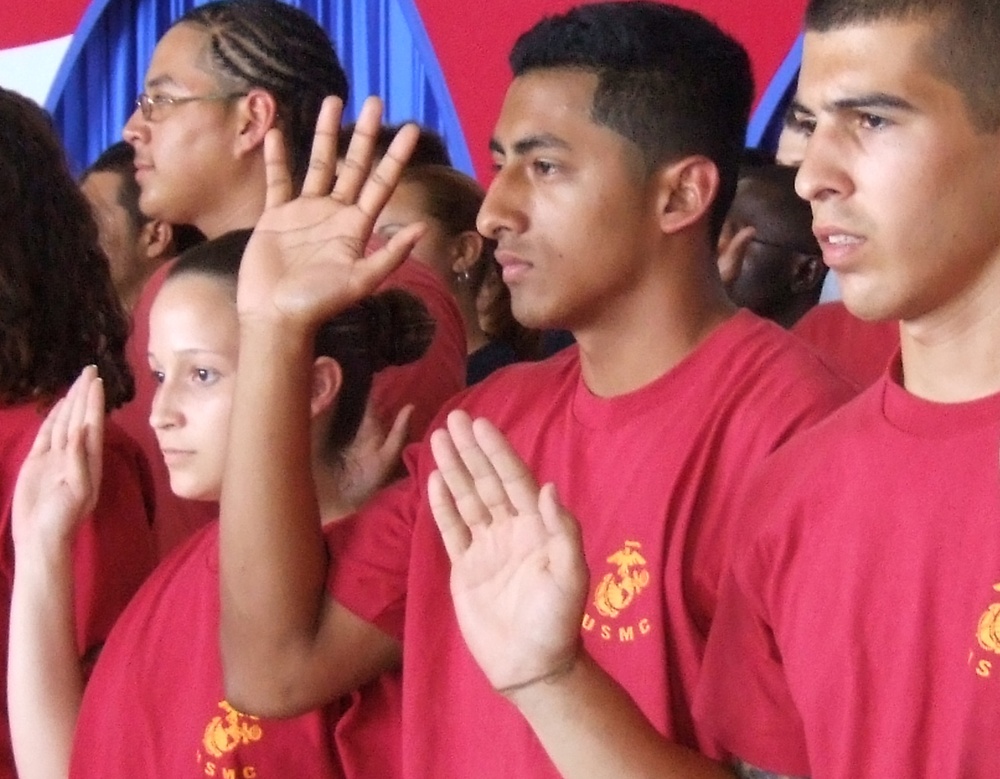 South Florida Recruits Join Military in Swearing-In Ceremony