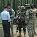 Defense Secretary Gates Visits 101st Airborne Troops in Training Village