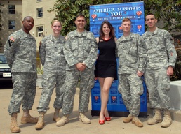 Wounded Soldiers Honored at Walter Reed Medical Center