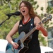 Patriotic Performance: Jenny Boyle Entertains Troops at Pentagon Ceremony