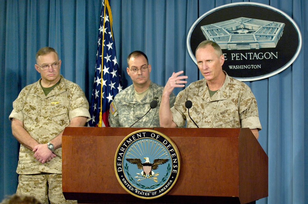 Military Doctors Discuss Findings of Mental Health Survey for Deployed Troops