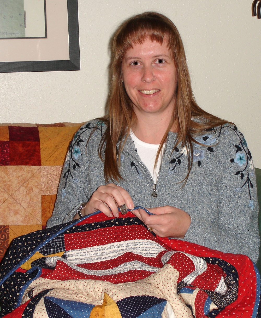 Quilting Helps Military Spouse Cope with Deployments