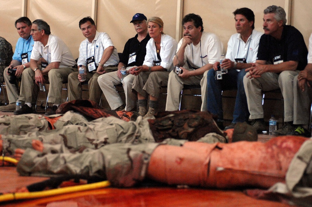 Military Medical Simulation Training Showcased for Joint Civilian Orientation Conference