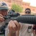 Civilian Visitor Learns About Marine Security Weapons in Bahrain