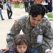 Sgt. Maria Lopez Bonds with Daughter Paula at Pentagon's 'Take Our Daughters and Sons to Work Day'