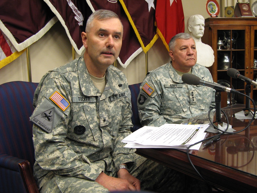 Army Leaders Discuss Medical Care at Walter Reed