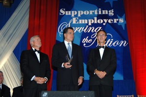 Romney Receives Defense Employer Support Award