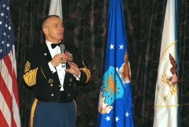 Senior Enlisted Advisor Addresses Air Force NCO Graduates in Japan