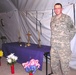 Army Chaplain Dedicates Portable Chapel for Good Friday Service