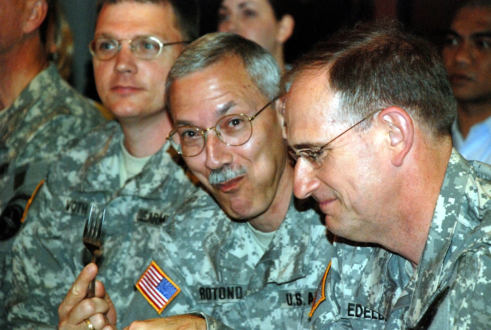 Army Band Commander Samples 'Combat Steak' on 'Emeril Live'