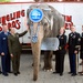Circus Elephant Welcomes Defense Dept. Speakers to Military Appreciation Night