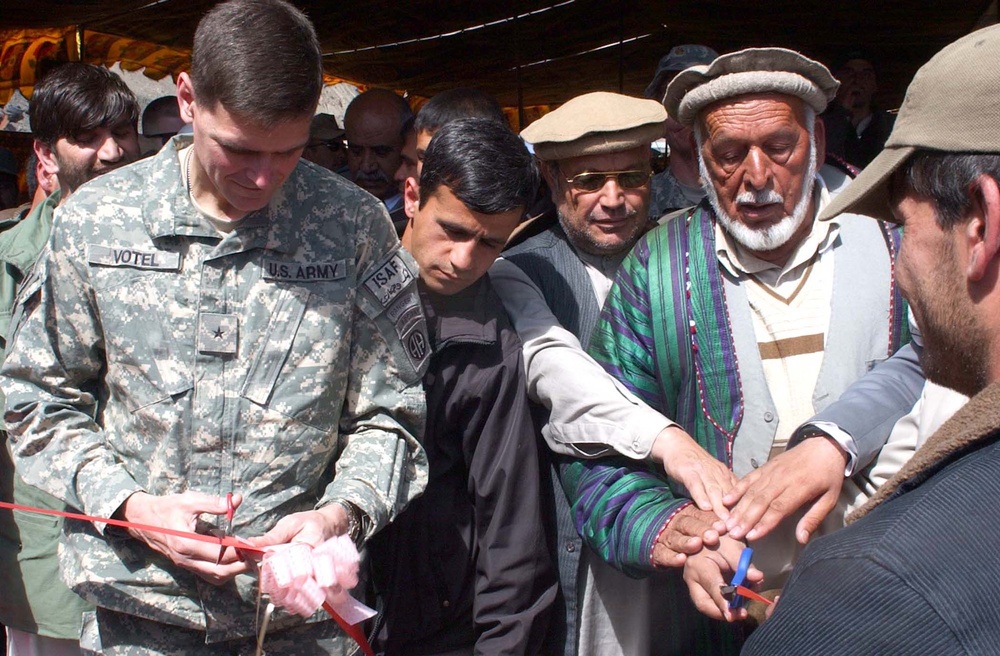 Army General Breaks Ground on New Public Works Building in Afghanistan