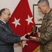 U.S. Marine Unit Honors Lebanese Forces for Evacuation Assistance