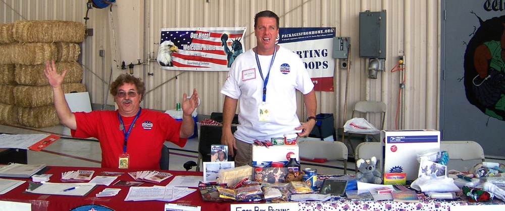 Packages From Home Volunteers Promote Troop Support at Tucson Navy Week