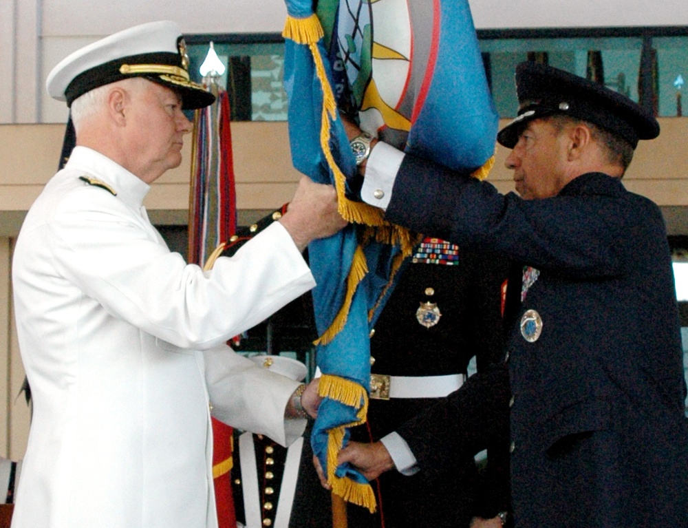 Navy Admiral Assumes Command of U.S. Pacific Command