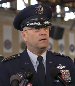 Air Force General Discusses New Commands at News Conference