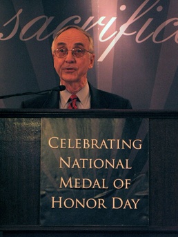 Defense Official Honors Medal of Honor Recipients on National Medal of Honor Day