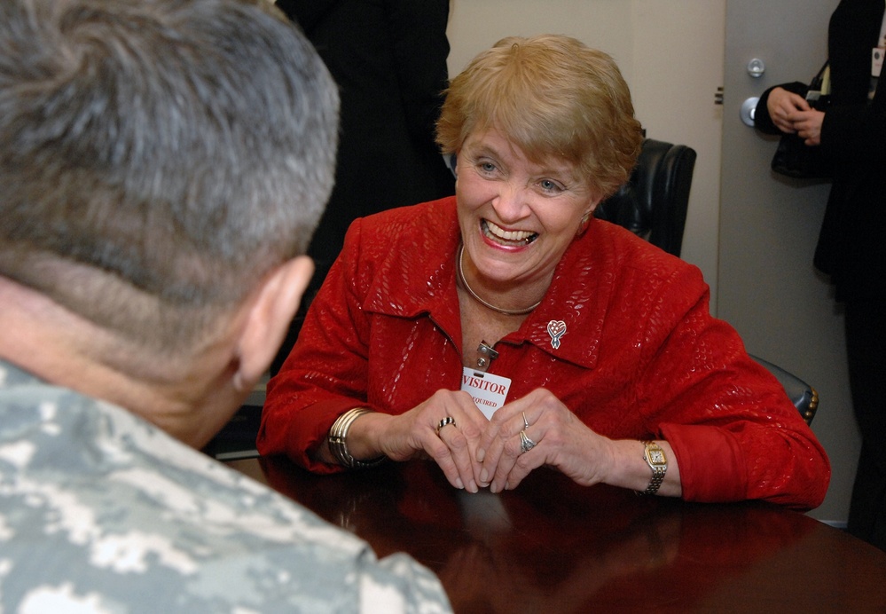 Veteran Volunteer Honored for Providing Cookies to Troops