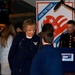 Young Army Reservist's Son Meets Wife of Joint Chiefs Chairman at Intrepid Museum Opening