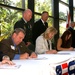 Defense Officials Observe Employer Support Signing for Reserve Component Members