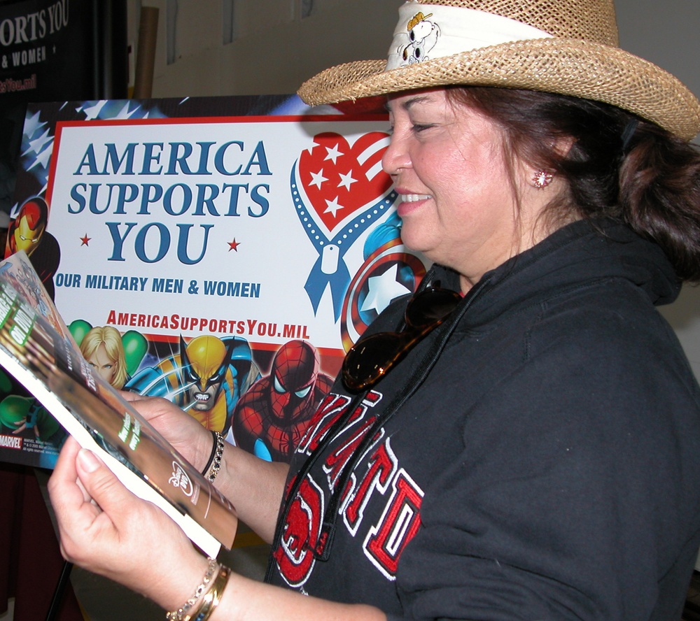 Marvel Comics Honors U.S. Troops at Andrews Air Force Base