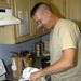 Wounded Warrior Learns Cooking Skills at Walter Reed