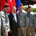 Rumsfeld Visits 82nd Airborne Troops at Fort Bragg
