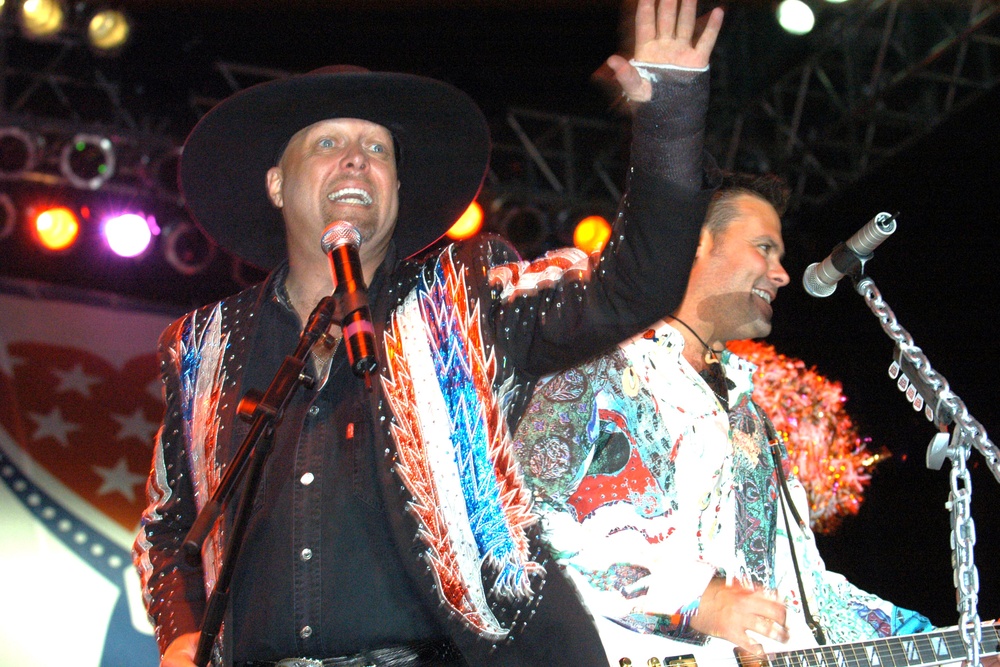 Montgomery Gentry Performs at America Supports You Military Tribute During Fleet Week 2005