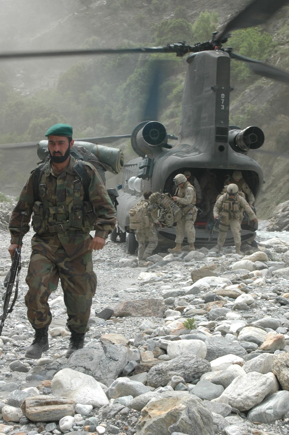 Afghan, U.S. Forces Deliver Aid to Remote Afghan Villages