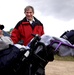 Army Veteran Demonstrates Wheelchair Maneuvers to Deputy Defense Secretary