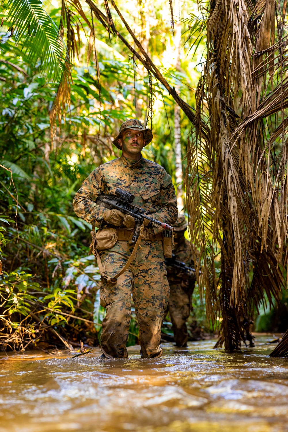 MRF-D 25.3: 3rd Bn., 11th Marines, trains in jungle warfare tactics