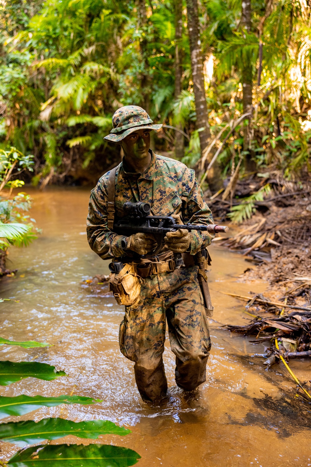 MRF-D 25.3: 3rd Bn., 11th Marines, trains in jungle warfare tactics