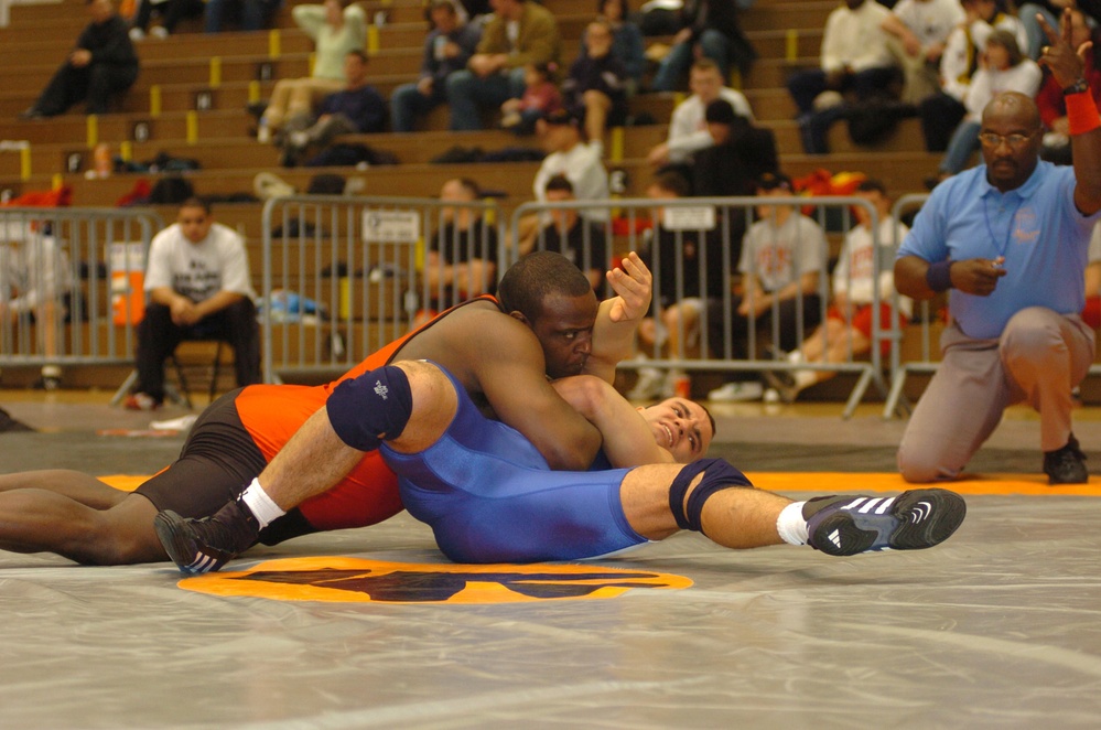 Army Wrestler Wins 2005 Armed Forces Championship