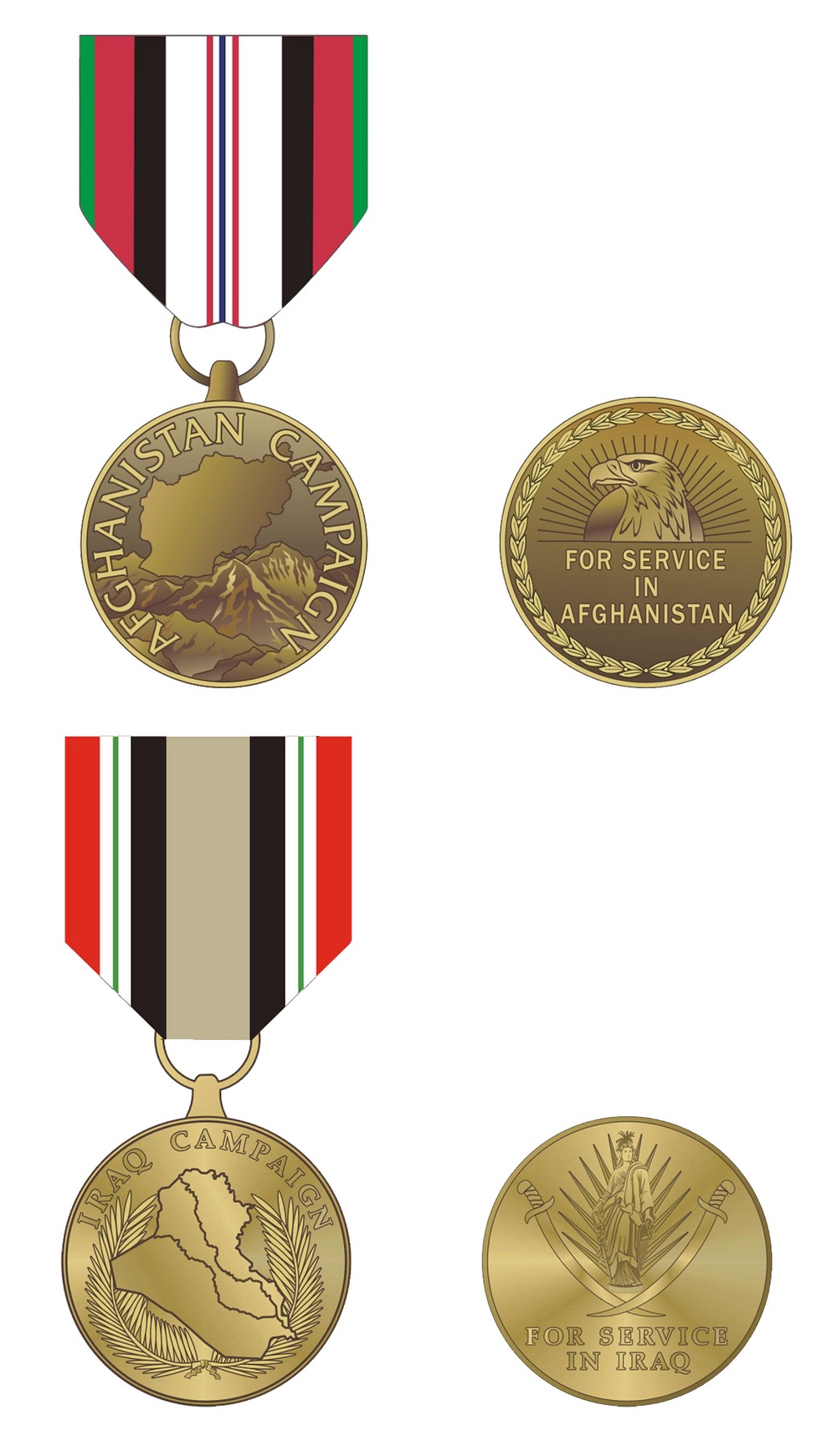 Military Departments to Oversee New Afghanistan, Iraq Campaign Medals