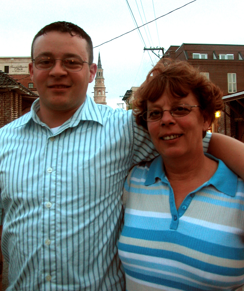 Soldier Reconnects with Family During Off-Duty Time