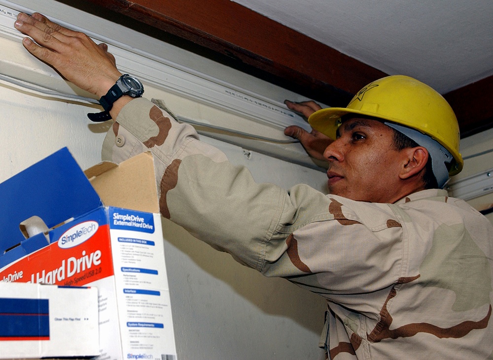 Puerto Rican Soldier Upgrades Communications Infrastructure in Afghanistan