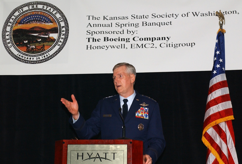 Air Force Gen. Richard Myers Honored as &quot;Kansan of the Year&quot;