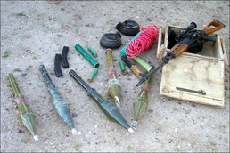 Iraqi Forces Seize Weapons Cache in Samarra Raid