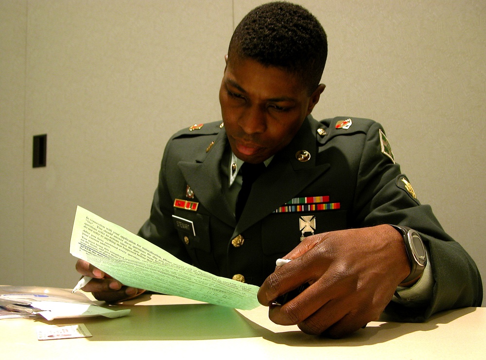 Soldier Earns Citizenship at Ceremony