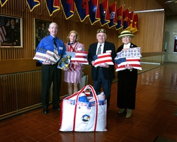Patriotic Pillow Project Volunteers Deliver Comfort to Wounded Vets