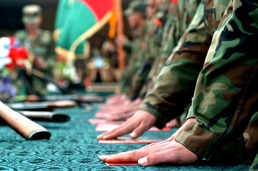 Afghan Officer Candidates Begin Training at National Military Academy