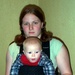 Widow Carries Son at Gold Star Wives Luncheon