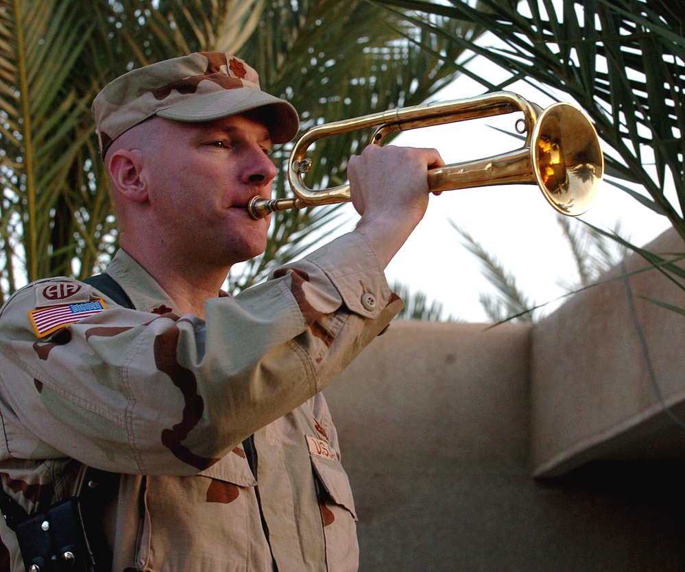 Shoults Family Bugle Tradition Continues in Combat Zones