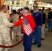 Greeters Welcome Troops Home at Bangor Airport
