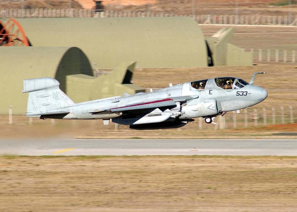 EA-6B Prowler Departs Incirlik for Northern Watch Patrol