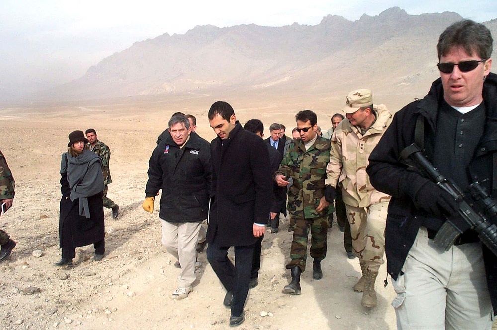 Wolfowitz Visits Afghan Army Training Range